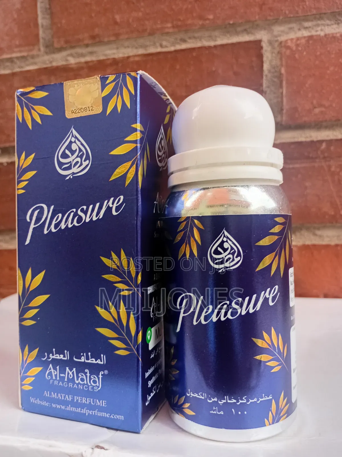 Pleasure 100ml Perfume Oil – Premium 46-Hour Long-Lasting Fragrance*