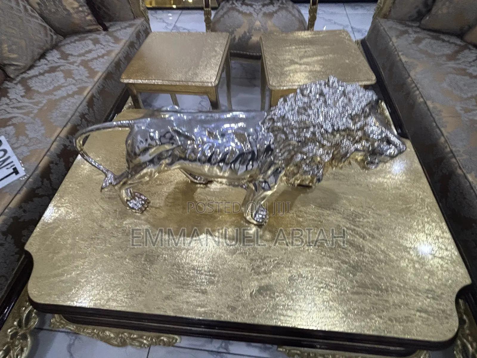Luxury Living Room Chair Set