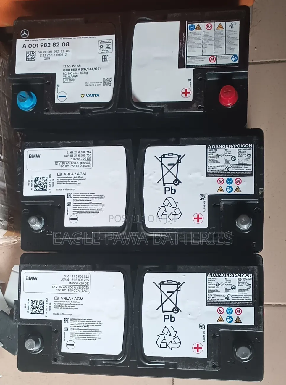 AGM Batteries 95ah