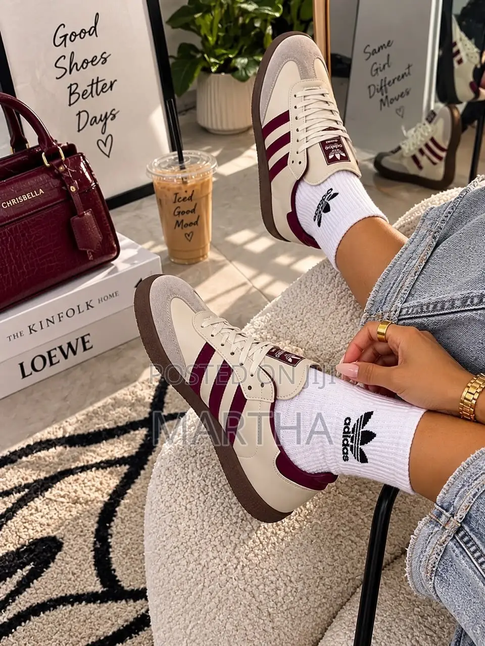 Beautiful Medium Quality Samba Sneakers