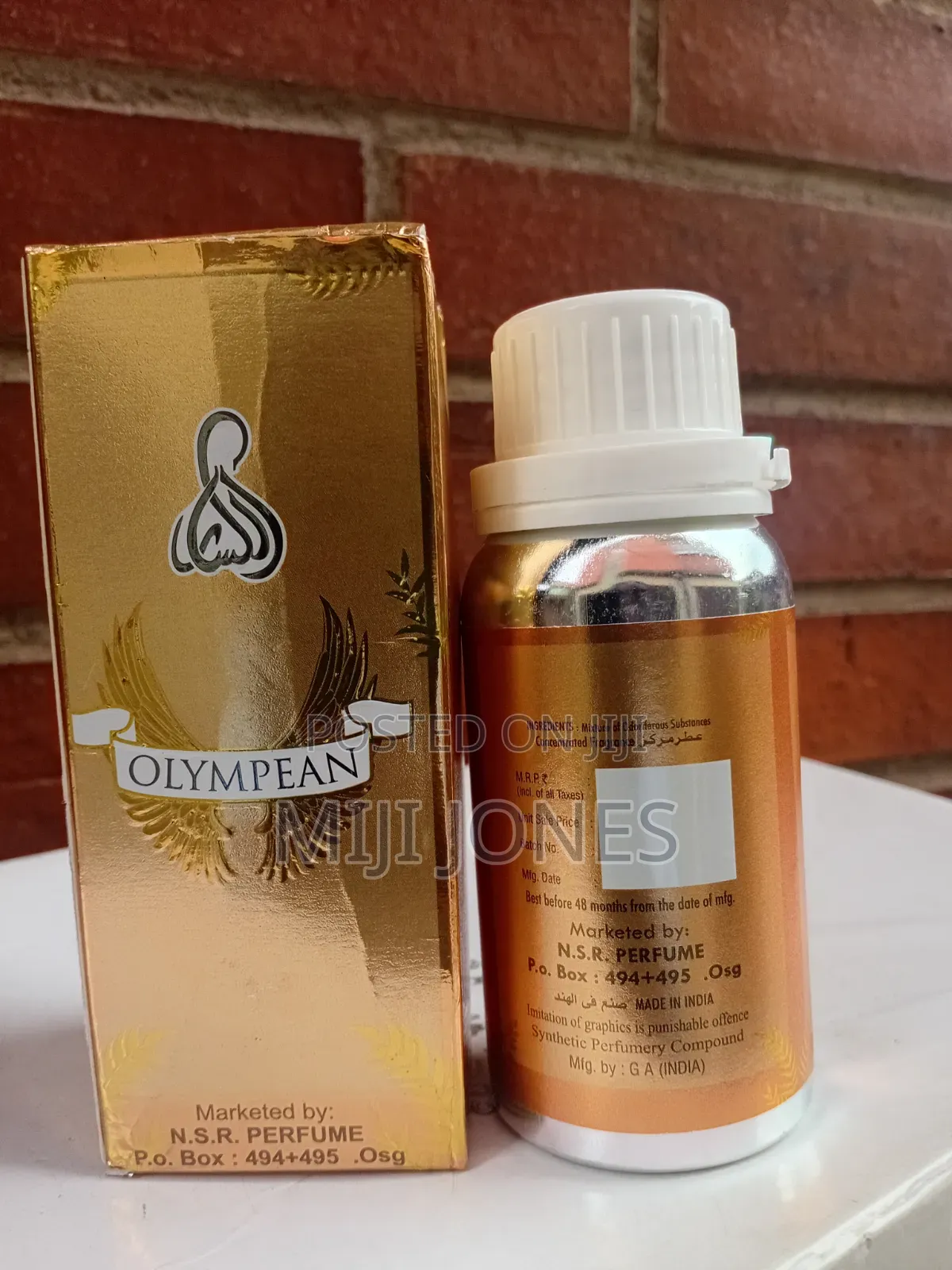 *Olympean 100ml Perfume Oil – Premium 48-Hour Long-Lasting Fragrance*