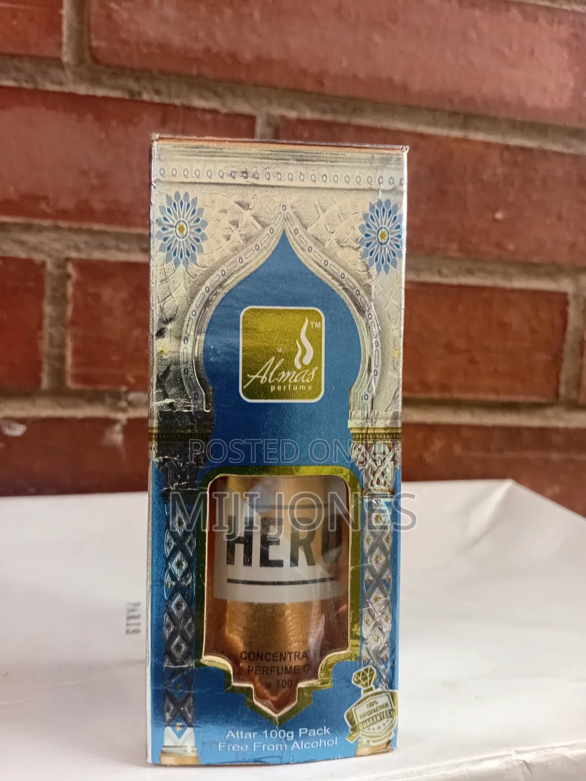 Hero 100ml Perfume Oil – Premium 48-Hour Long-Lasting Fragrance*