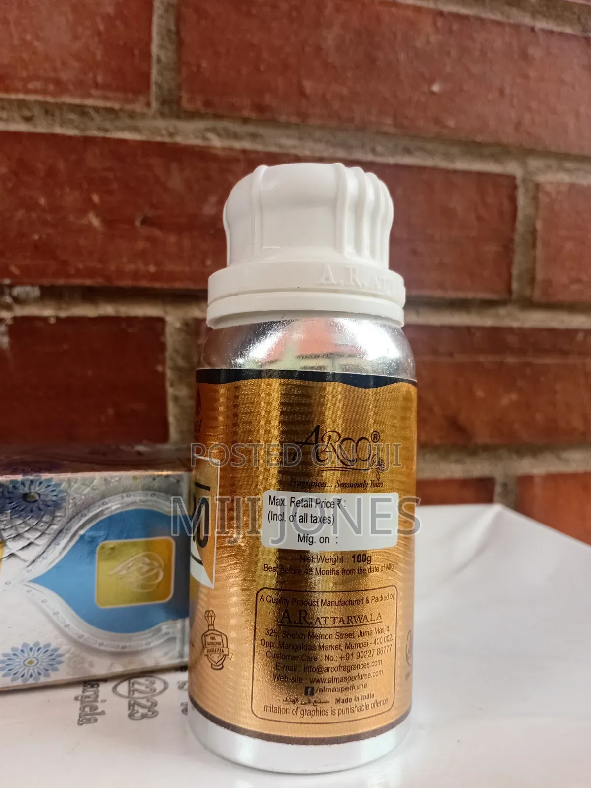 Hero 100ml Perfume Oil – Premium 48-Hour Long-Lasting Fragrance*