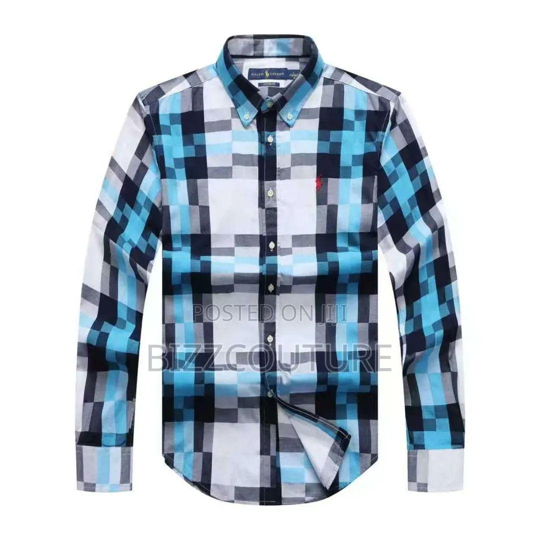 Original Ralph Lauren Checkered Shirts 100% Authentic Guaranteed