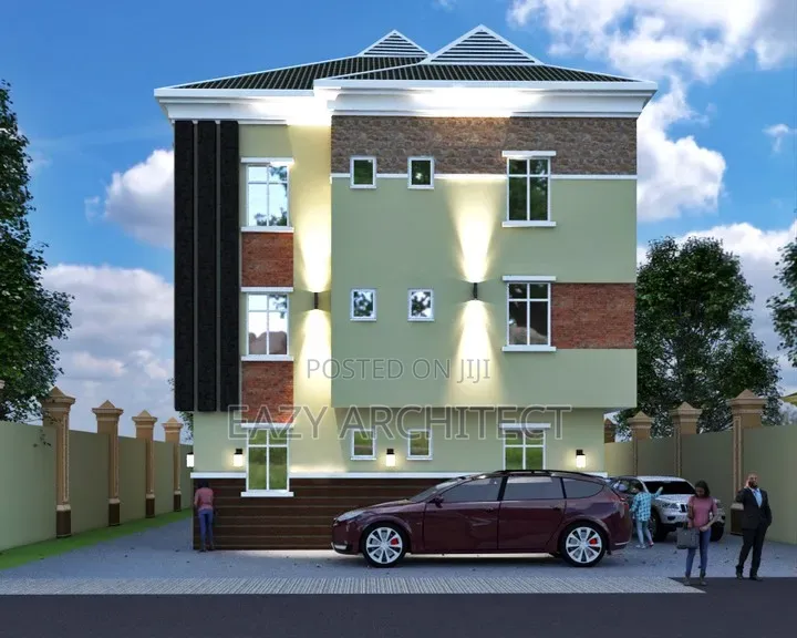 Full Architectural Drawing, Design of Shopping Mall