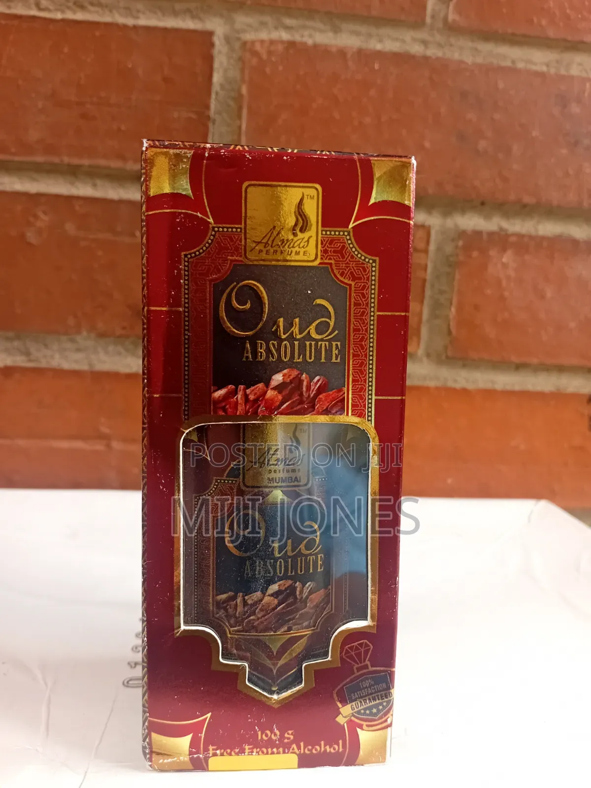Oud Absolute 100ml Perfume Oil– Premium 48-Hour Long-Lasting Fragrance