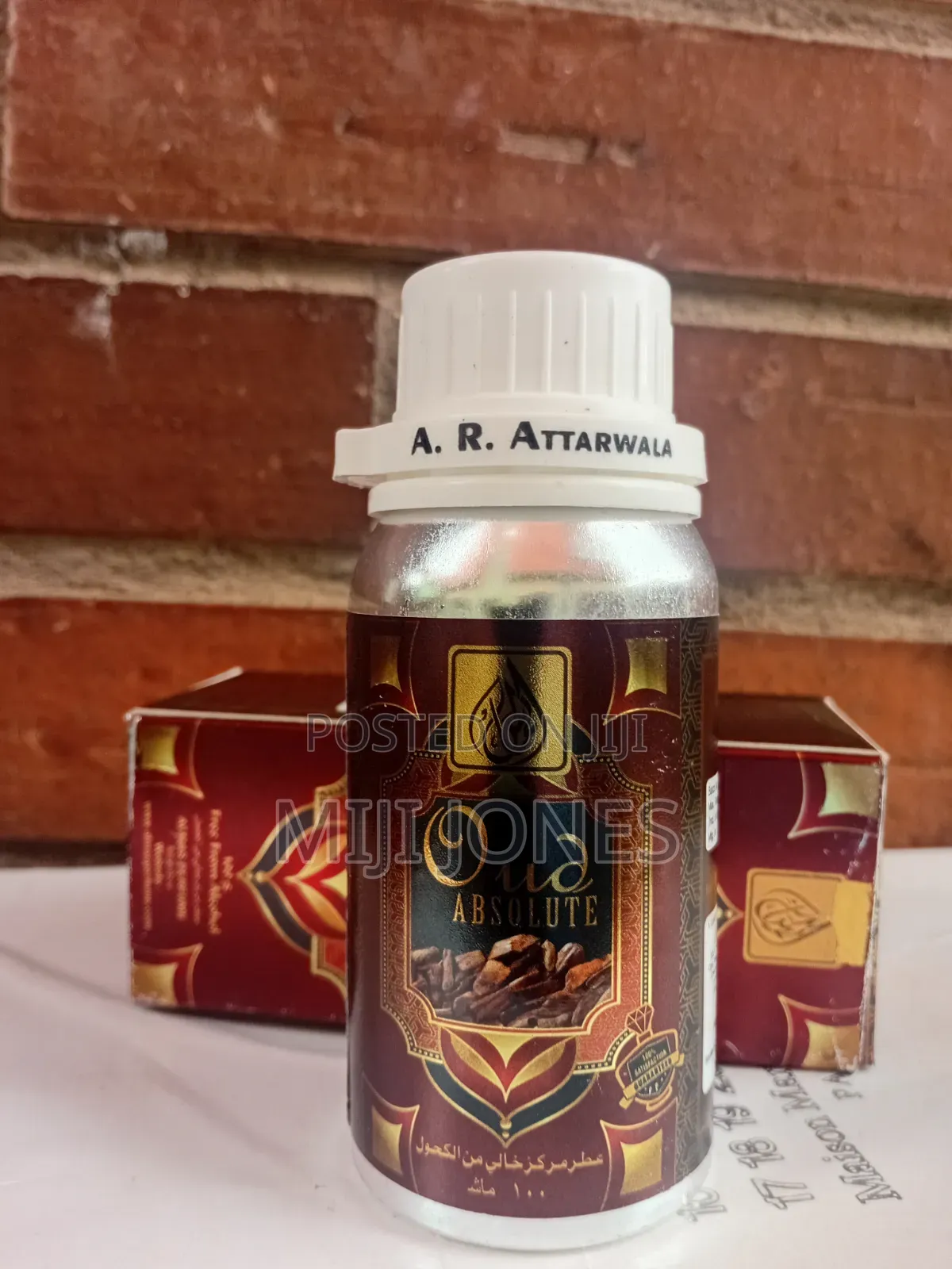 Oud Absolute 100ml Perfume Oil– Premium 48-Hour Long-Lasting Fragrance