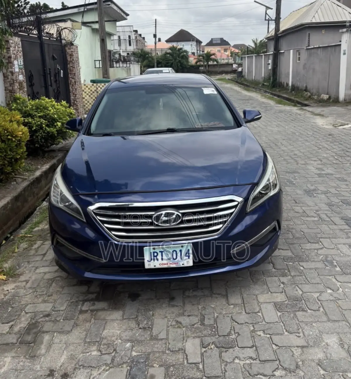 Hyundai Sonata 2016 Blue