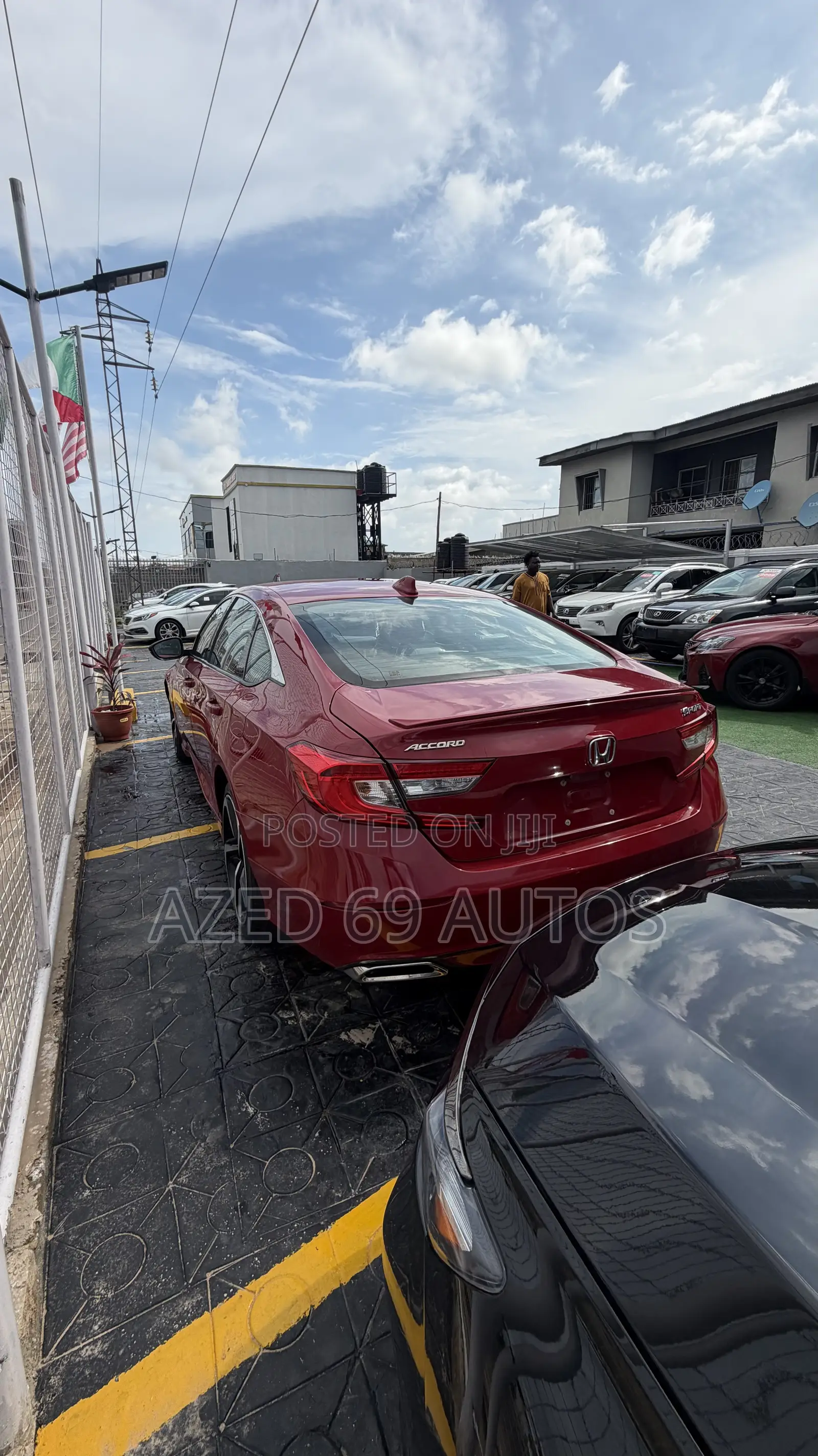 Honda Accord Sport 2018 Red