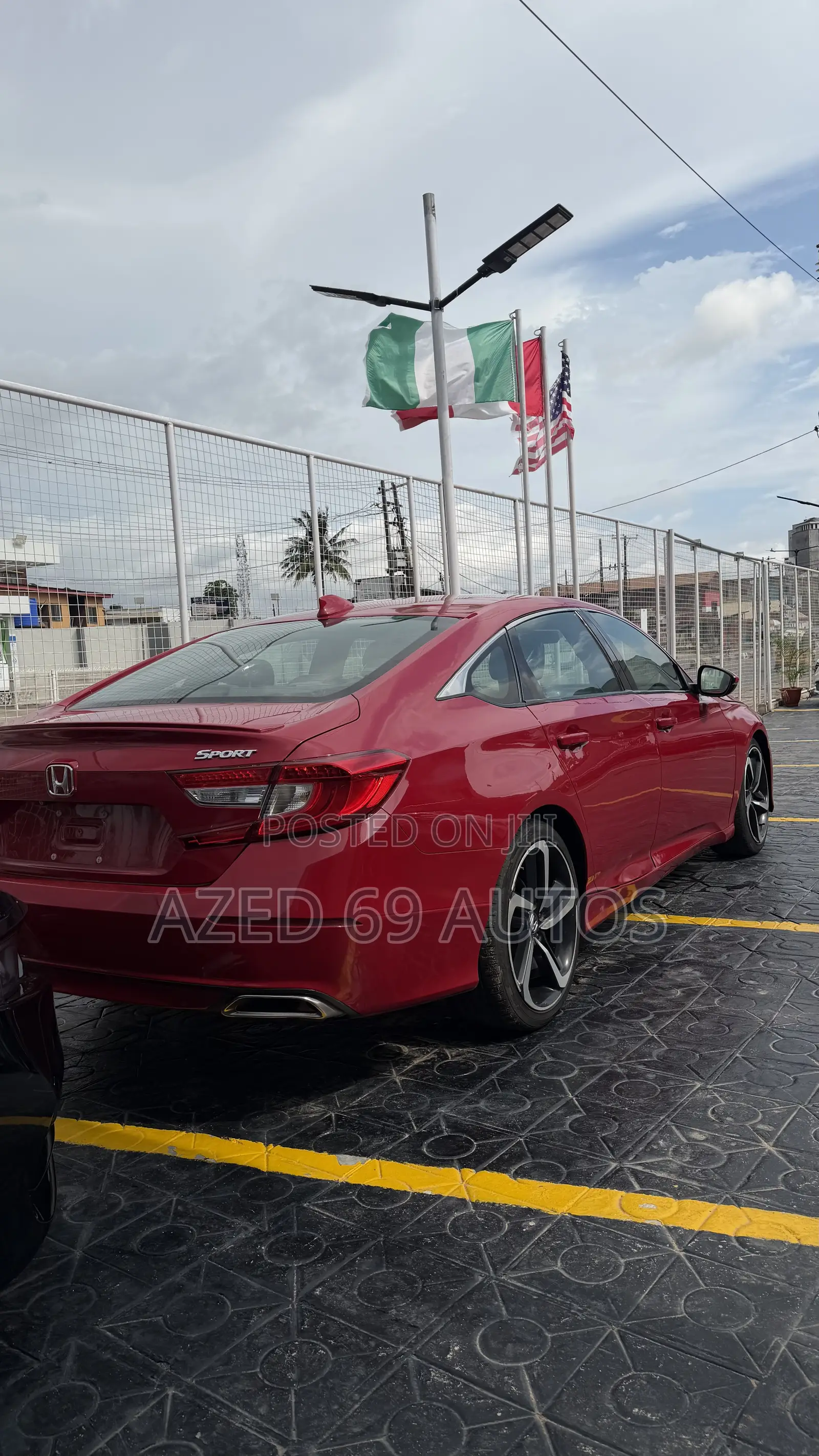 Honda Accord Sport 2018 Red