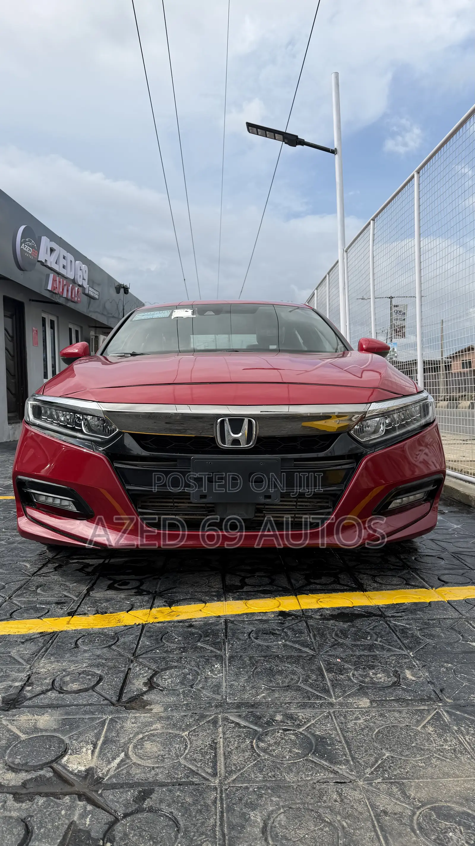 Honda Accord Sport 2018 Red