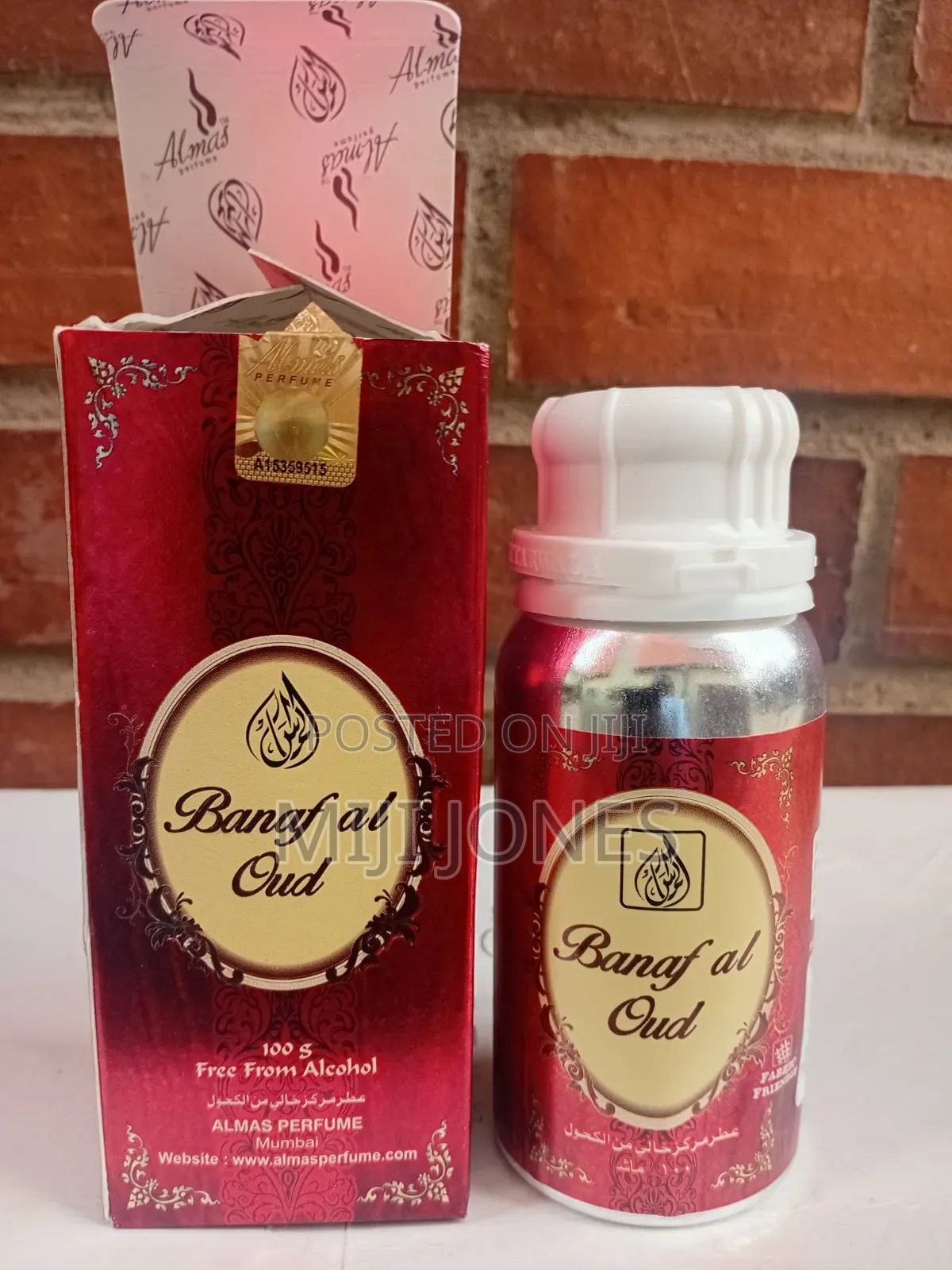 Banaf Al Oud 100ml Perfume Oil– Premium 48-Hour Long-Lasting Fragrance