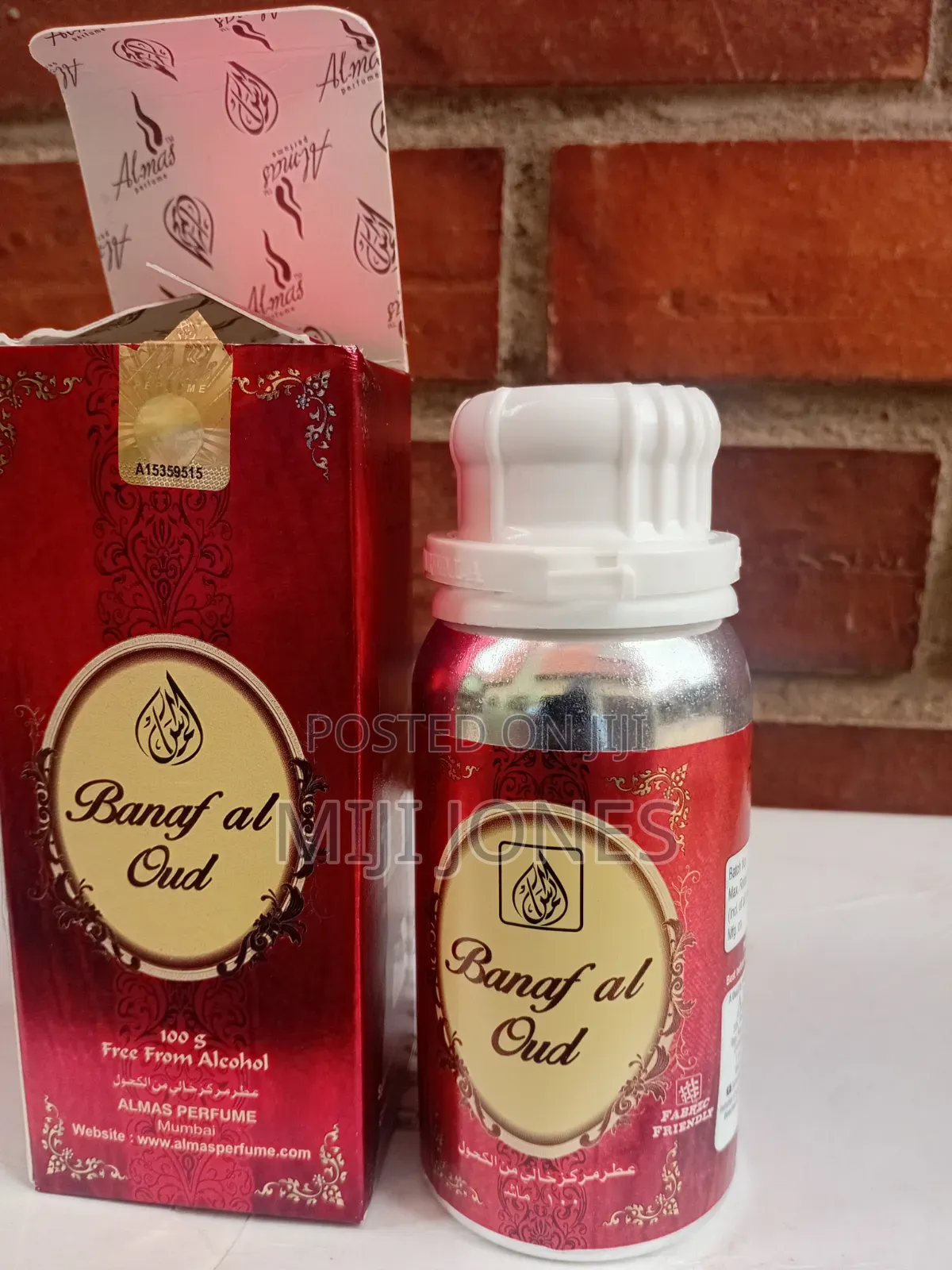 Banaf Al Oud 100ml Perfume Oil– Premium 48-Hour Long-Lasting Fragrance