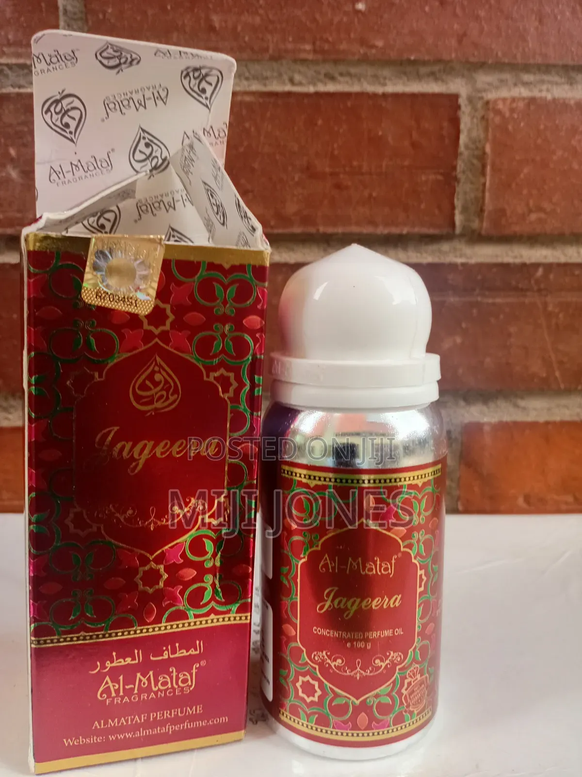 Jageera 100ml Perfume Oil – Premium 48-Hour Long-Lasting Fragrance*