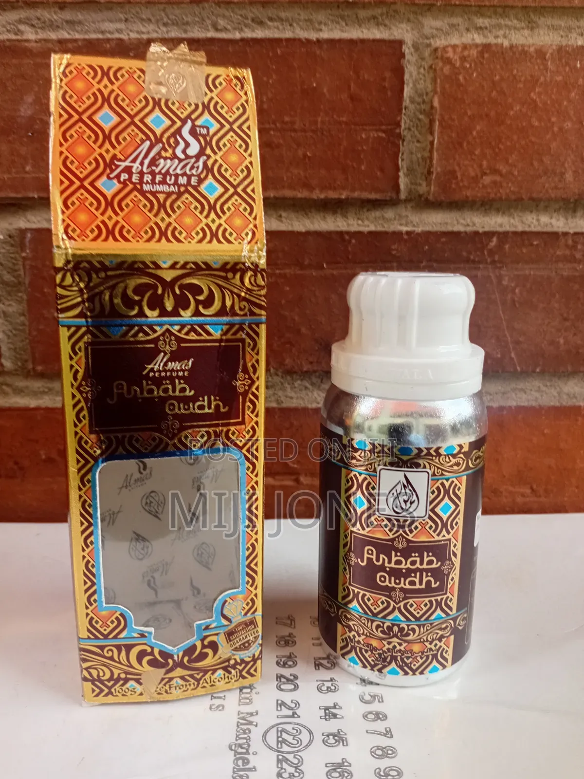 Almas Arbab Oudh 100ml Perfume Oil (48-Hour Longevity)*.