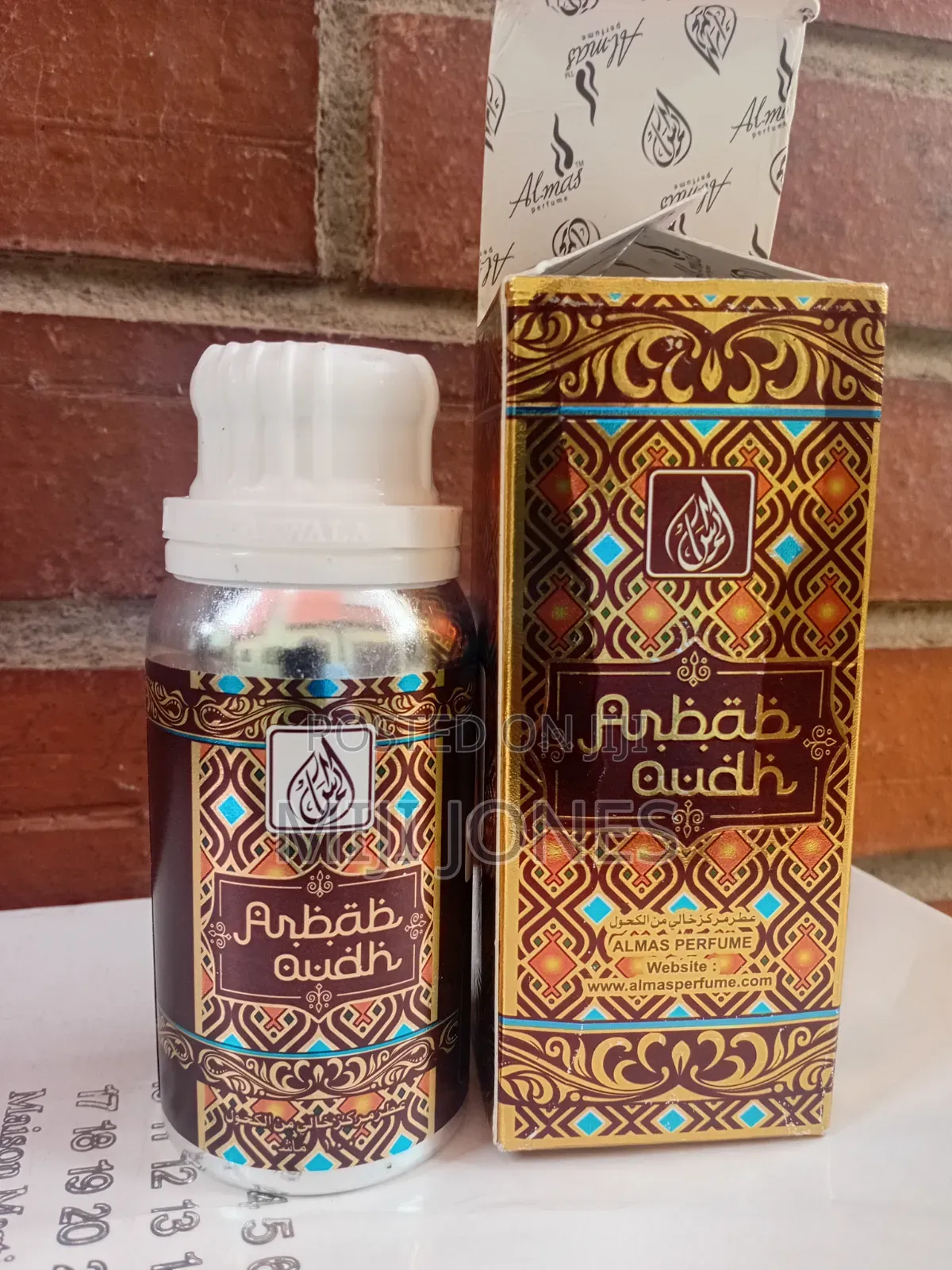 Almas Arbab Oudh 100ml Perfume Oil (48-Hour Longevity)*.