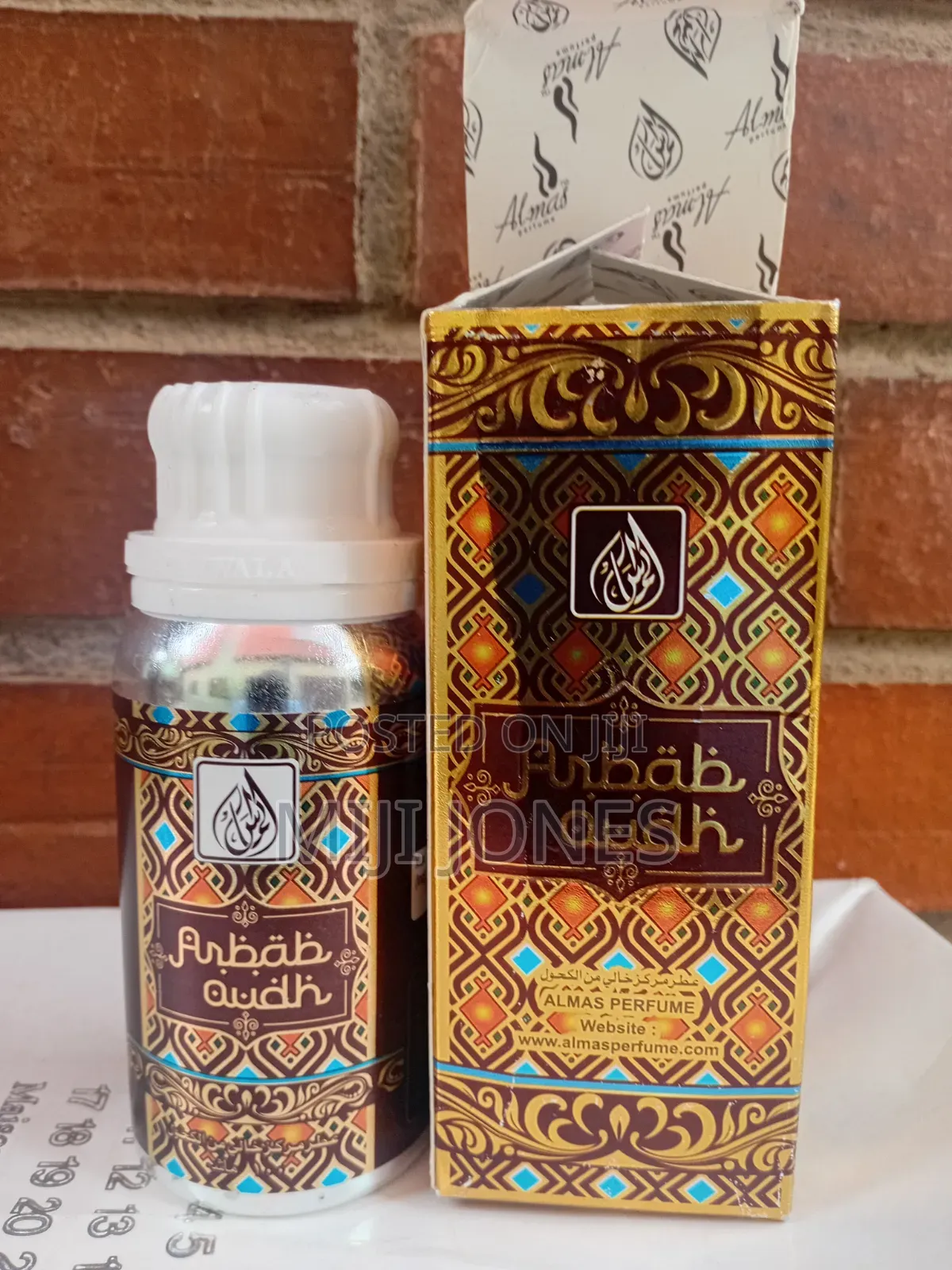 Almas Arbab Oudh 100ml Perfume Oil (48-Hour Longevity)*.