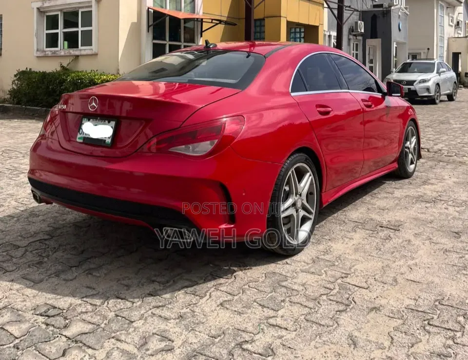 Mercedes-Benz CLA-Class CLA 250 4MATIC Sedan 2014 Red