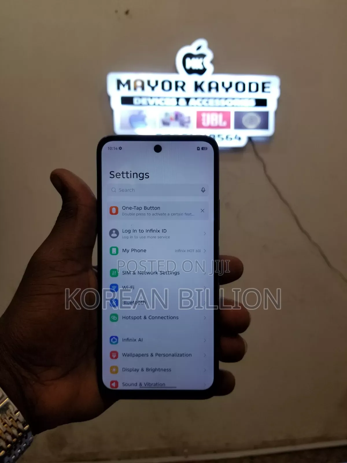 Infinix Hot 60i 128 GB Blue
