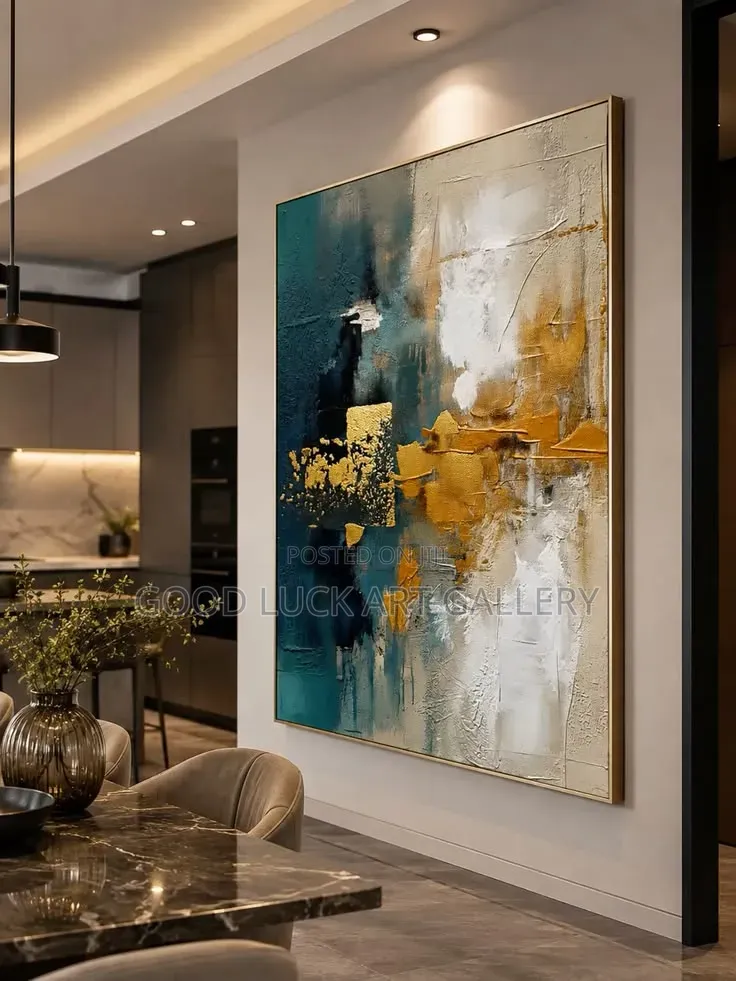 Vertical Abstract Wall Art