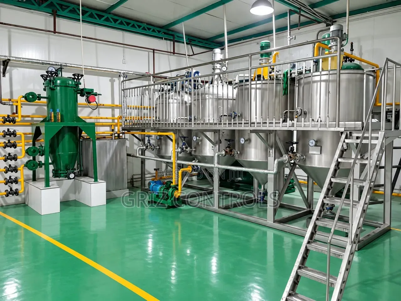 GRIZ CONTROLS Edible Oil Processing Plant | Oil Press and Refinery