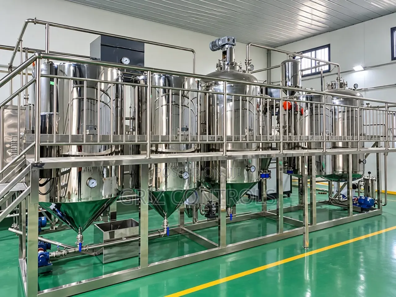 GRIZ CONTROLS Edible Oil Processing Plant | Oil Press and Refinery