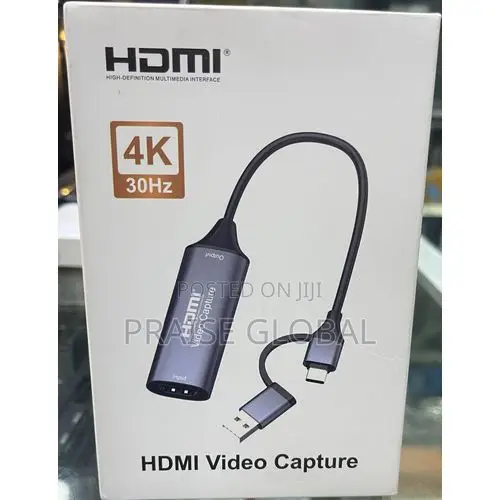 Video Capture Card – USB 3.0 Type-C HDMI Capture Adapter
