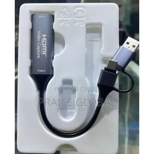 Video Capture Card – USB 3.0 Type-C HDMI Capture Adapter