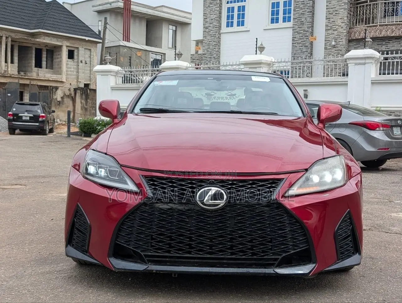 Lexus IS 350 2007 Burgundy