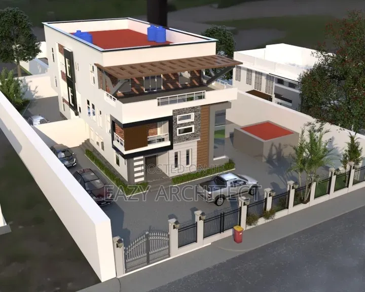 Gas Station Design Full Architectural Drawing