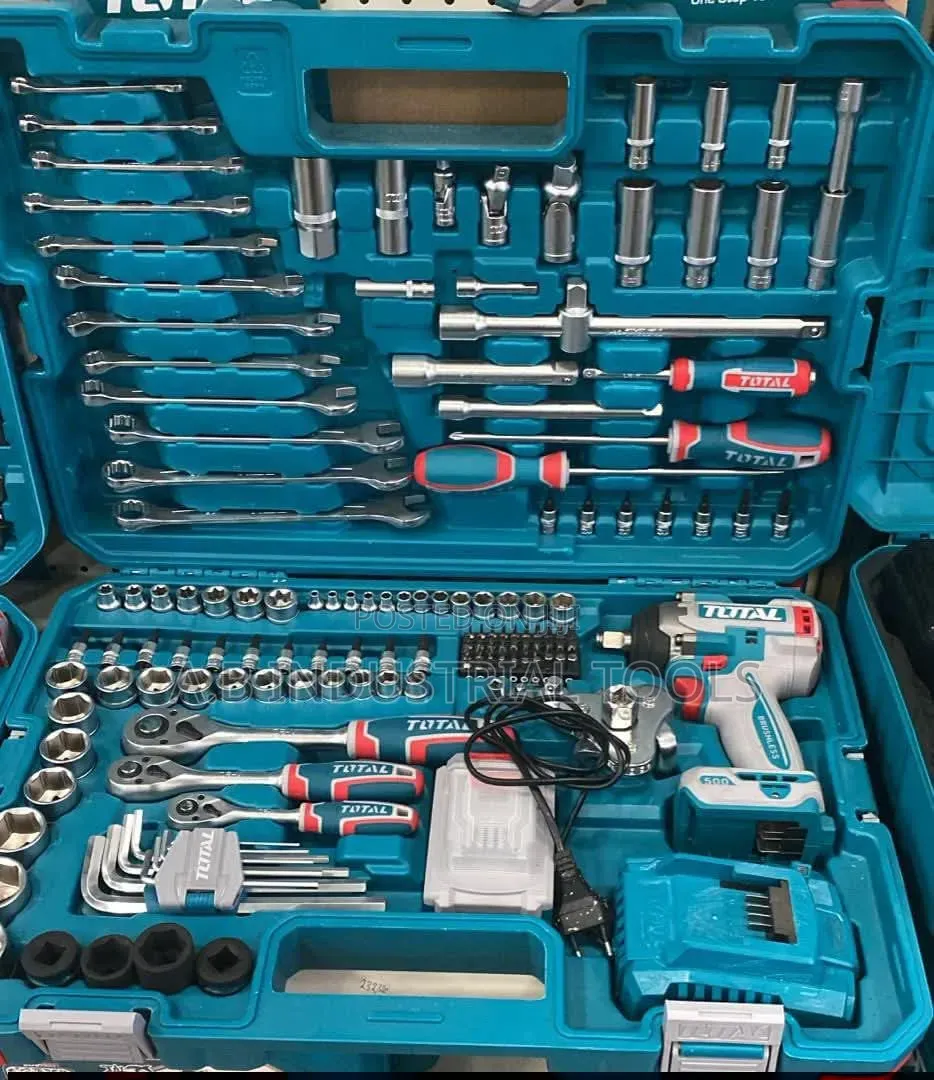 Total 152-Piece Cordless Impact Wrench Tool Set (UTHKTHP31522)