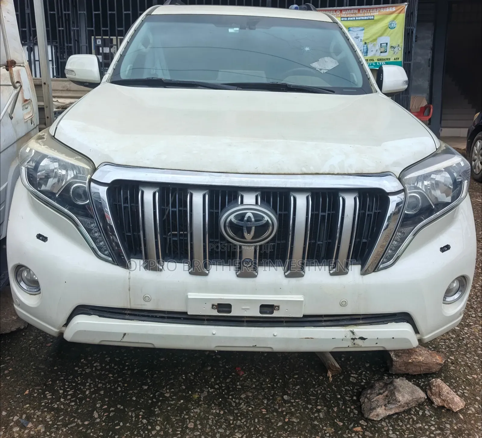 Toyota Land Cruiser Prado 3.0 D-4D (190 Hp) 7 seats 2015 White