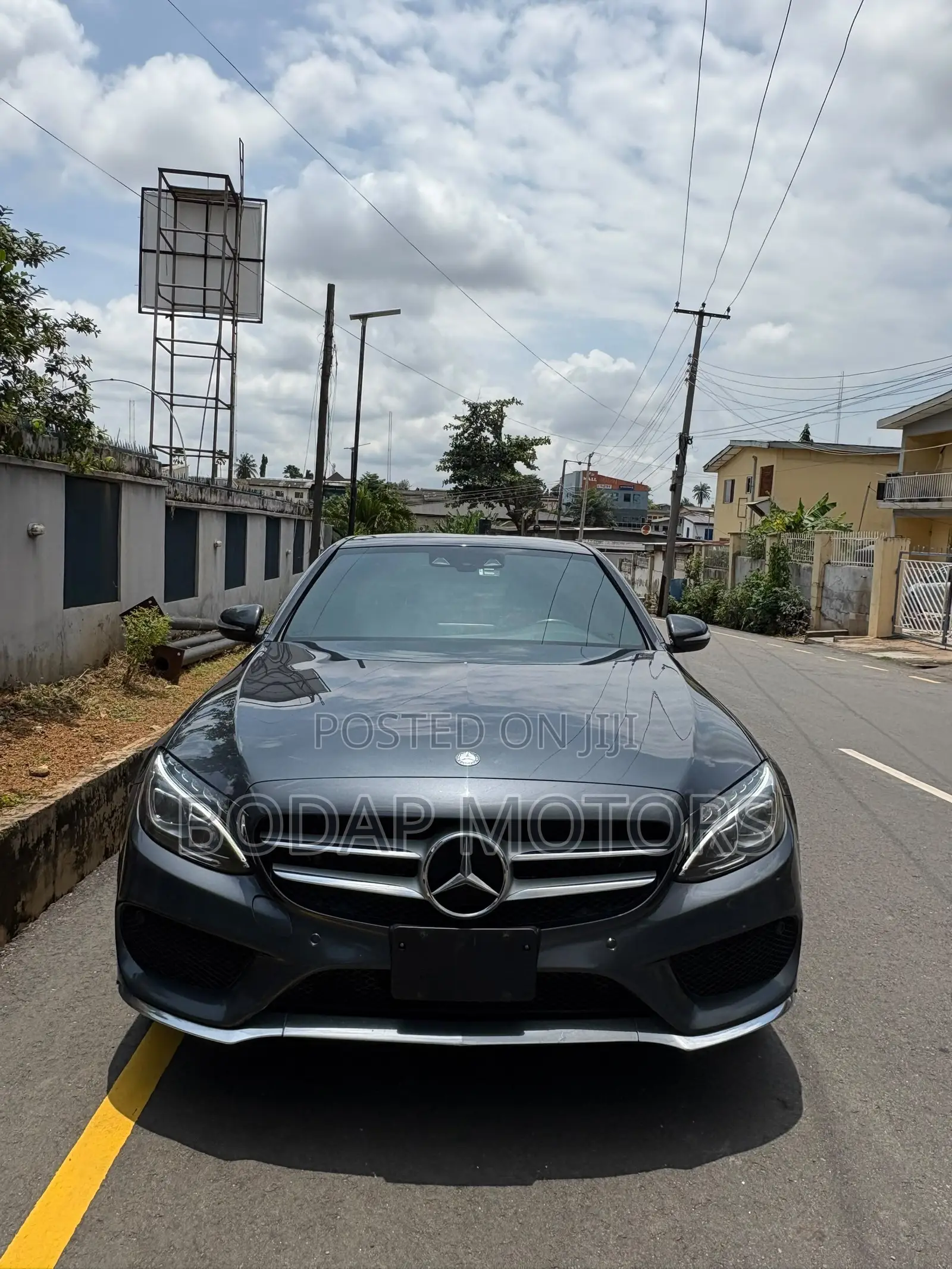Mercedes-Benz C400 4Matic AWD Sedan (3.0L V6 7A) 2015 Gray