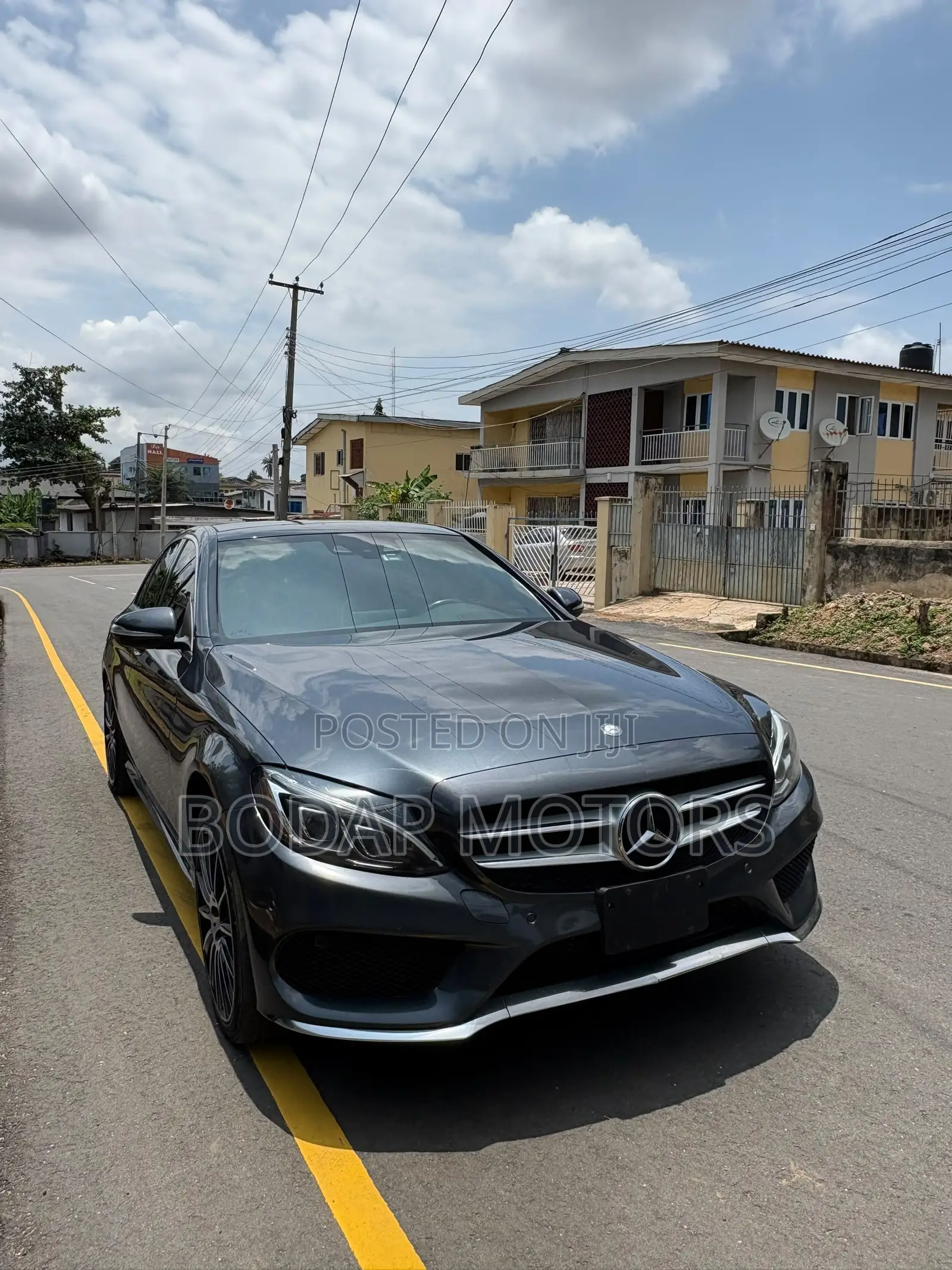 Mercedes-Benz C400 4Matic AWD Sedan (3.0L V6 7A) 2015 Gray
