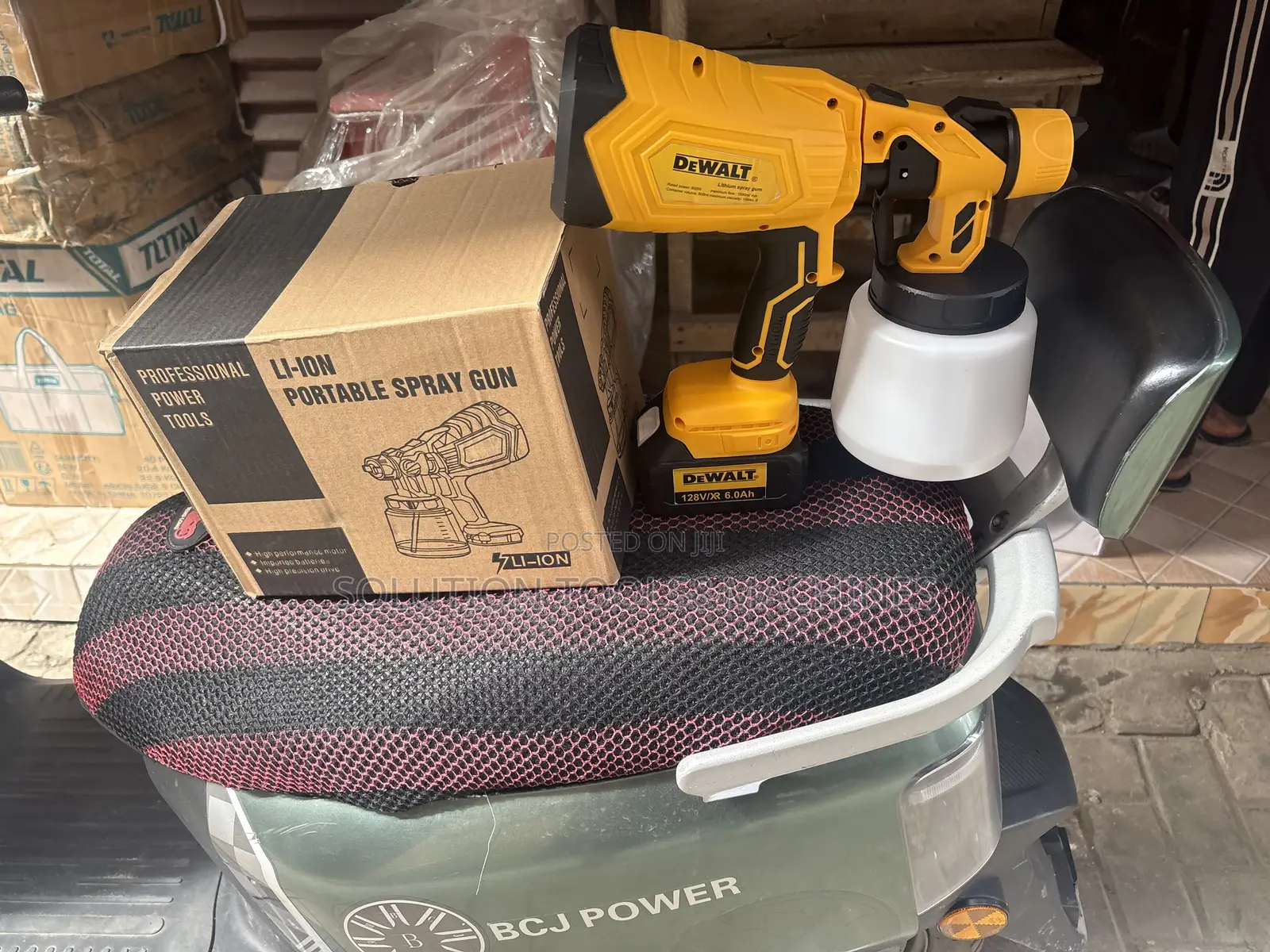 Cordless Portable Spray Paint Gun