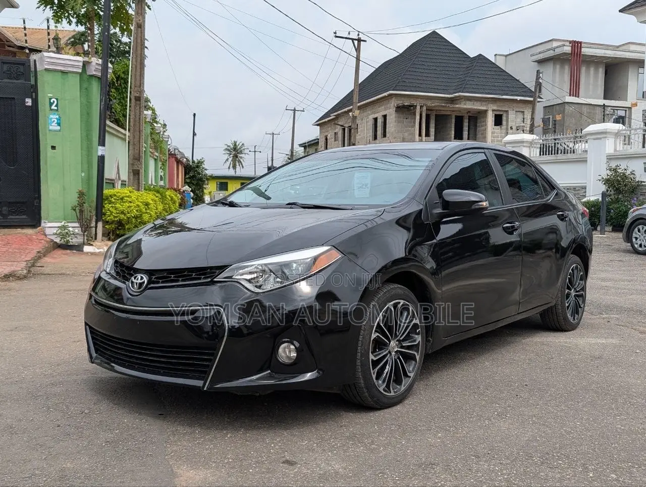 Toyota Corolla S 4dr Sedan (1.8L 4cyl CVT) 2014 Black