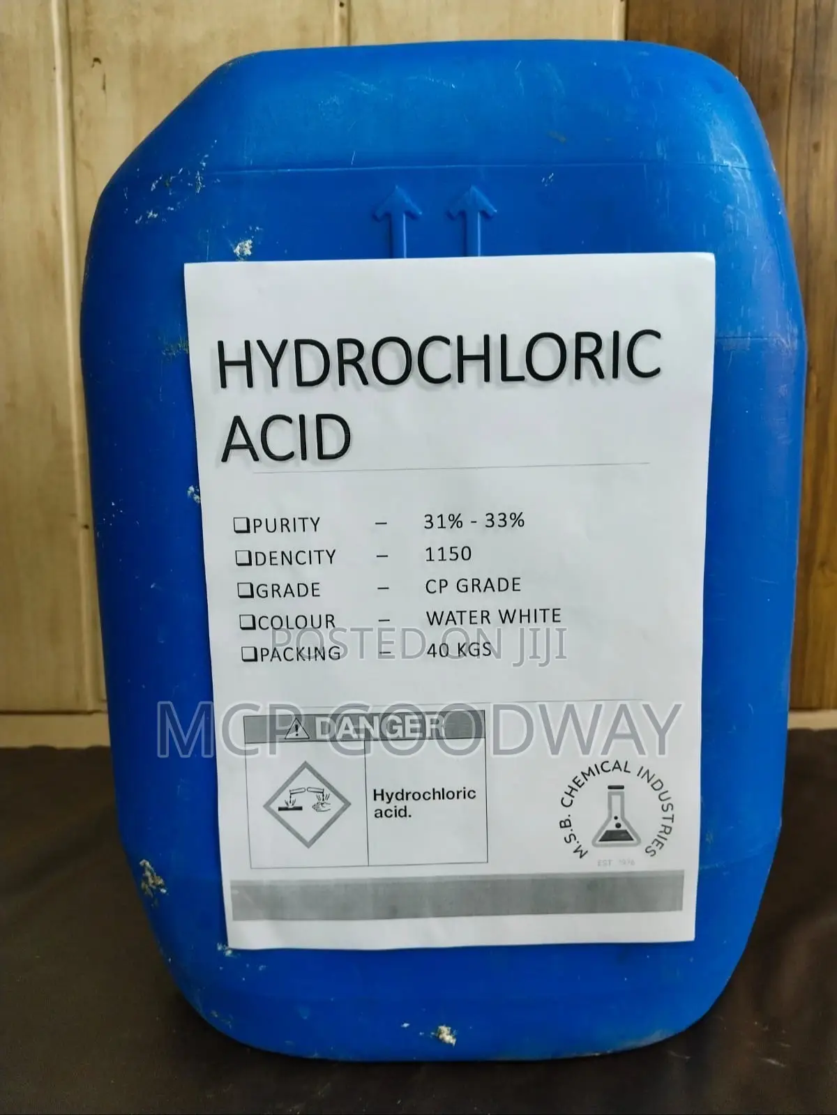 Hydrochloride Acid 35+1%