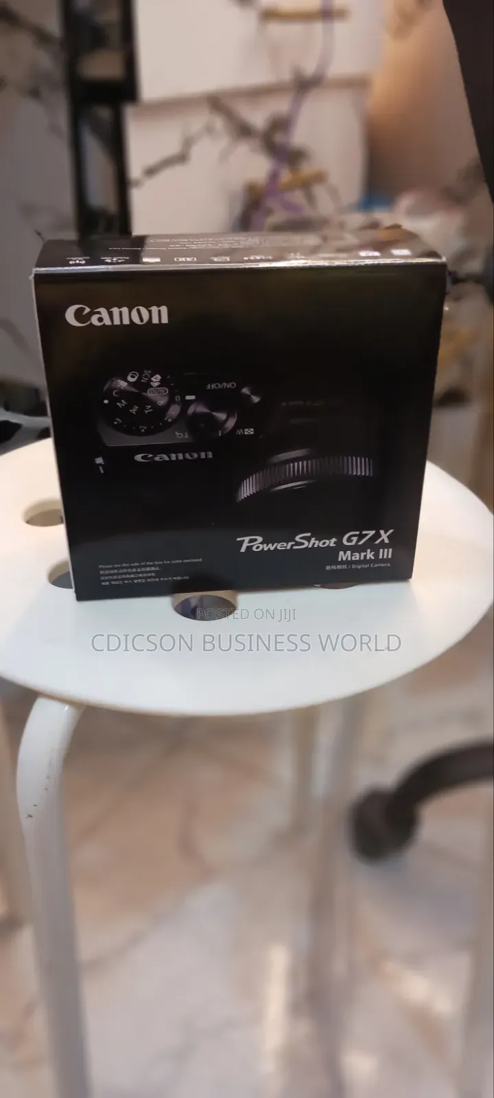 Canon Camera G7xiii.
