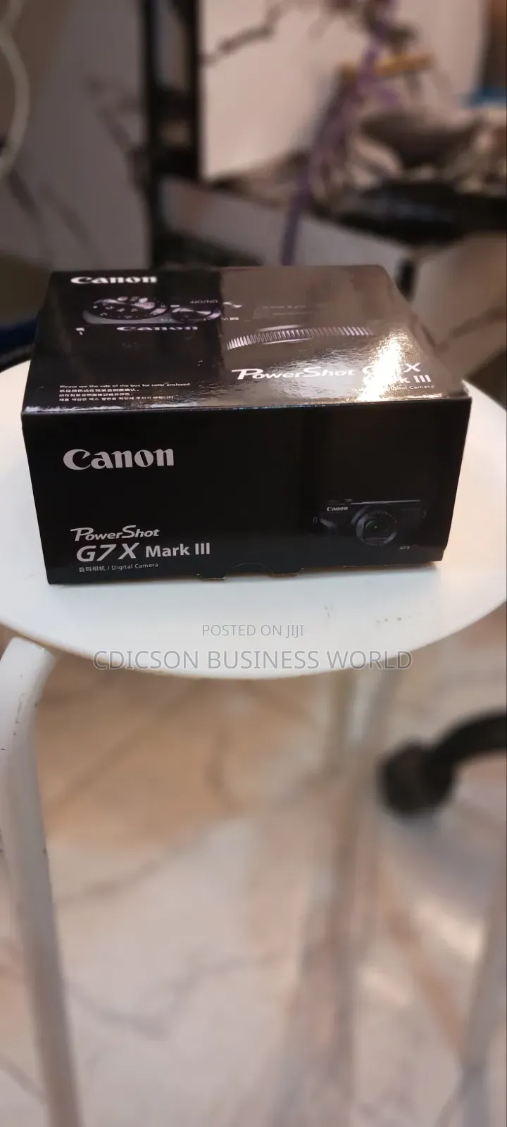 Canon Camera G7xiii.