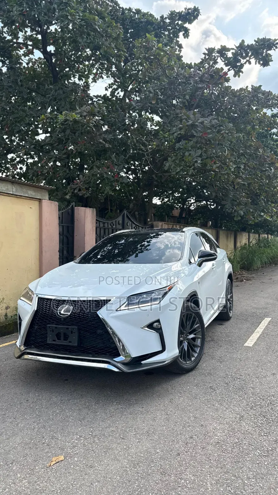 Lexus RX 350 F Sport AWD 2017 White