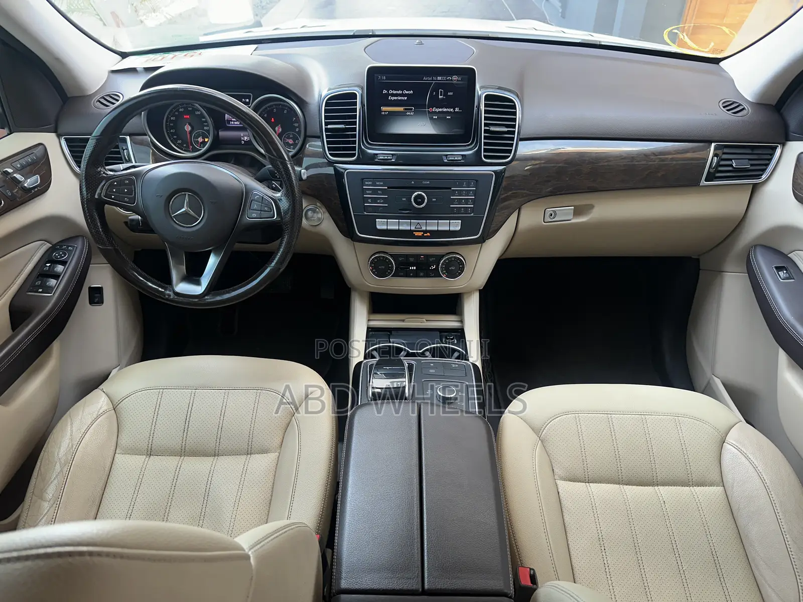 Mercedes-Benz GLE-Class 2016 White