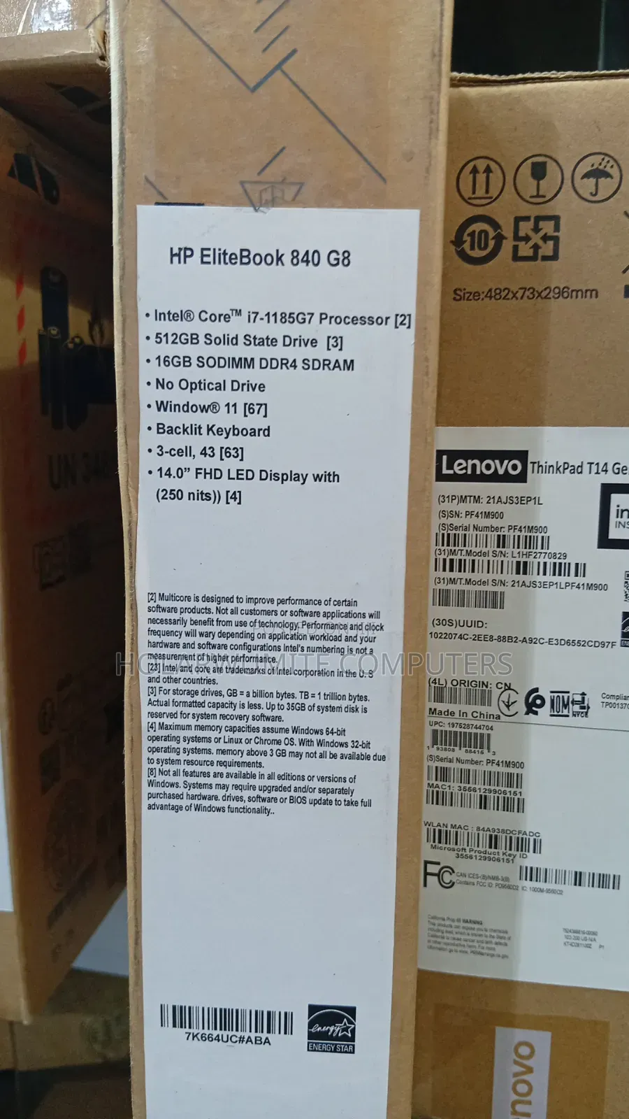 New Laptop HP EliteBook 840 G6 16GB Intel Core i5 SSD 512GB
