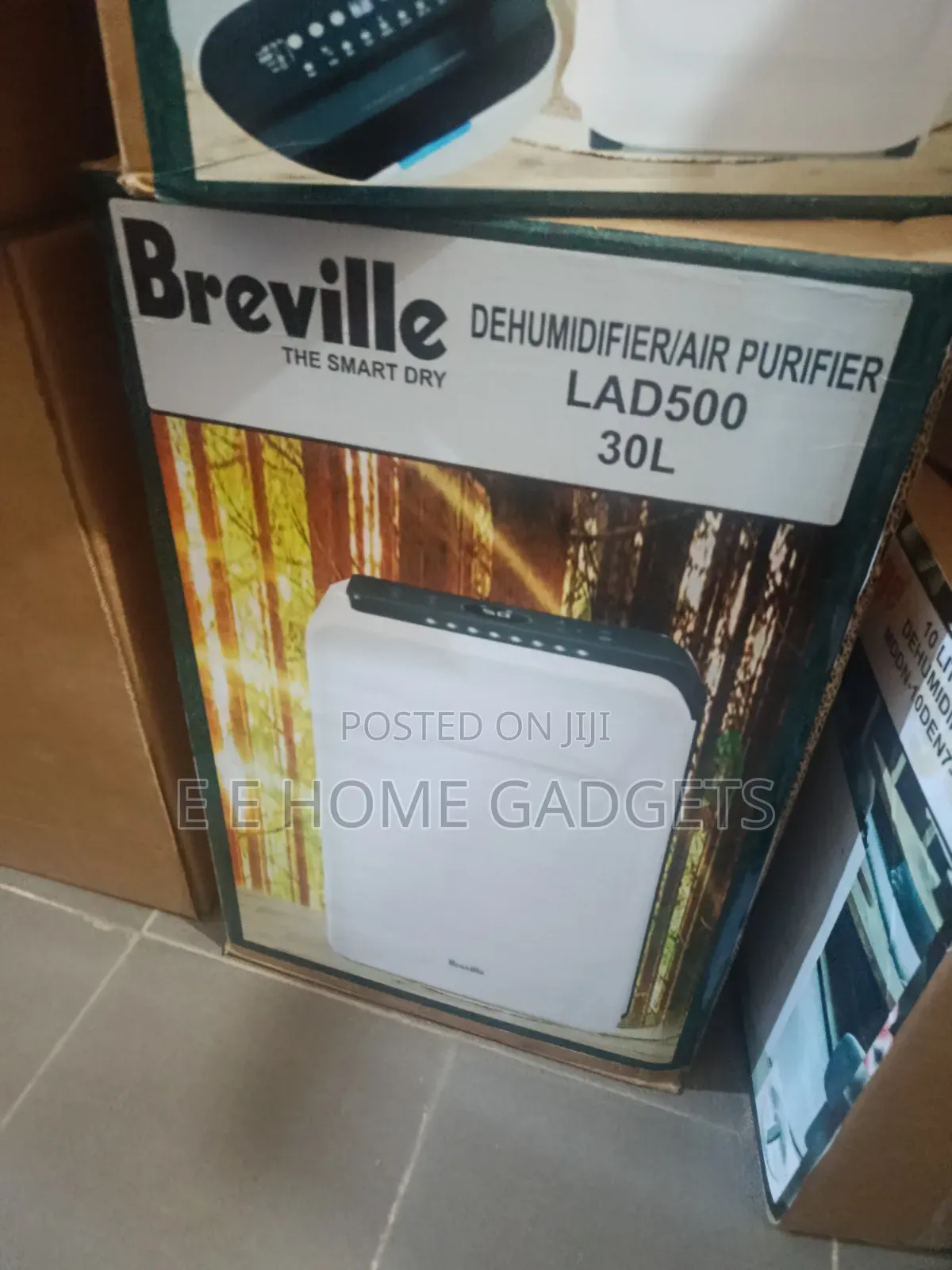 30l Breville the Smart Dry Ultimate Dehumidifier LAD500WHT