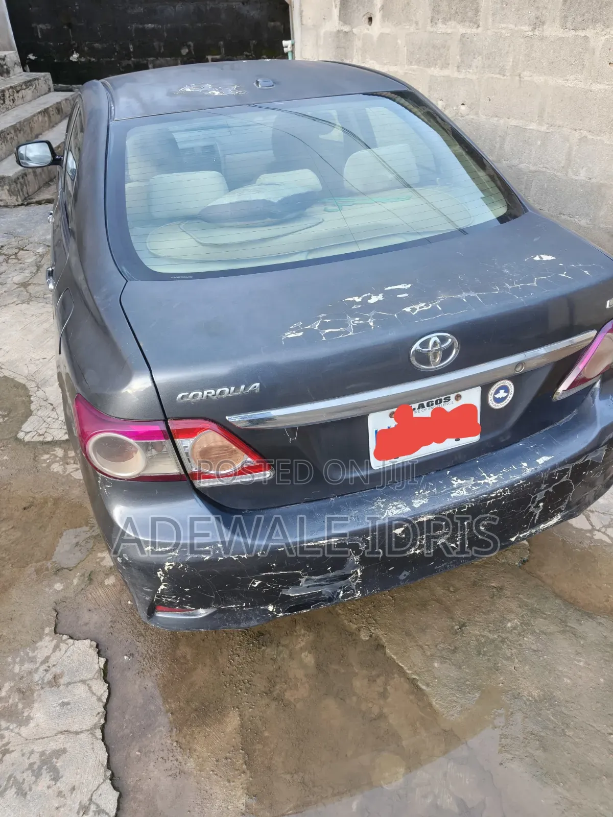 Toyota Corolla 2010 Gray