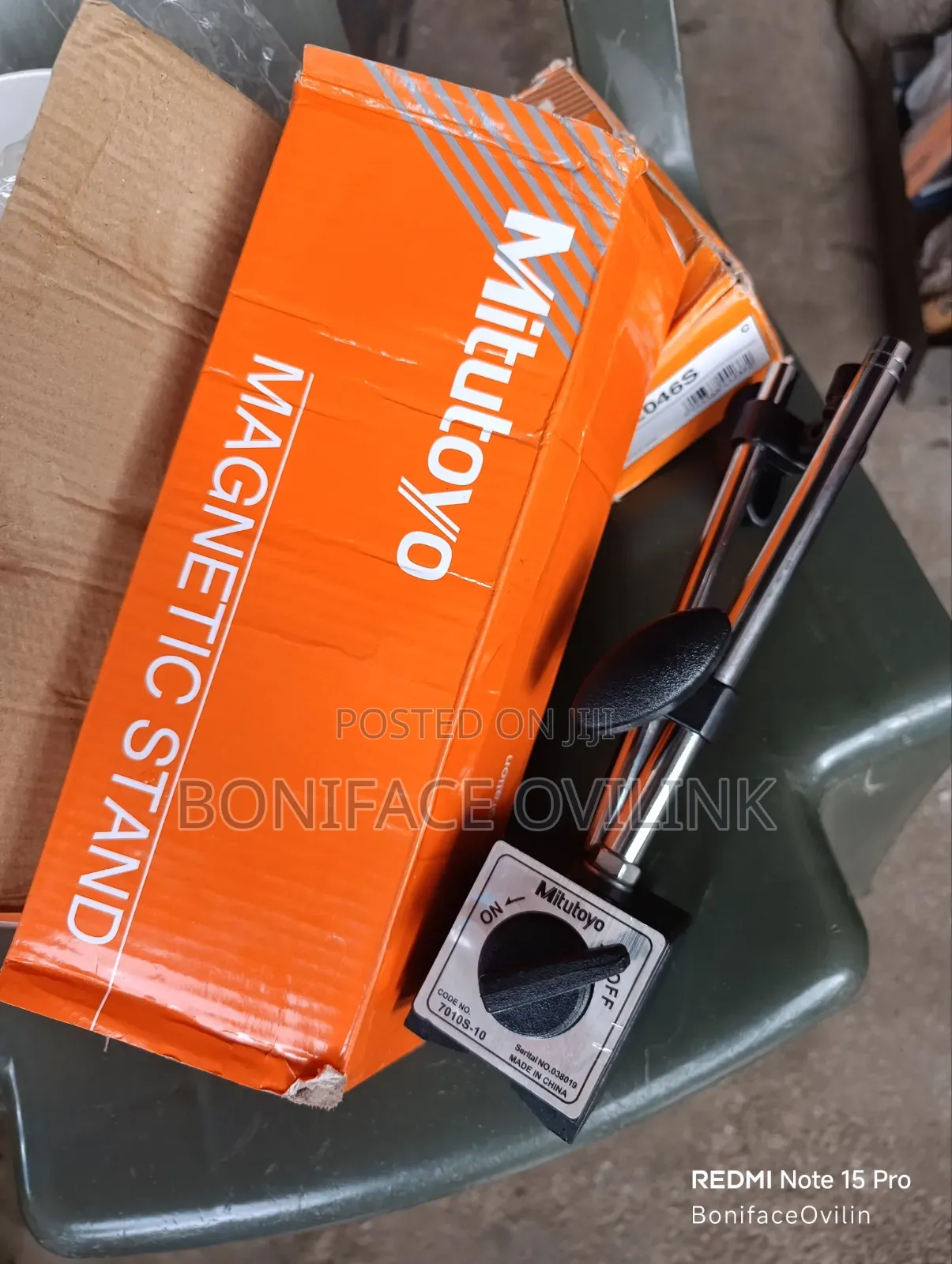Mitutoyo 7010s-10 Magnetic Stand