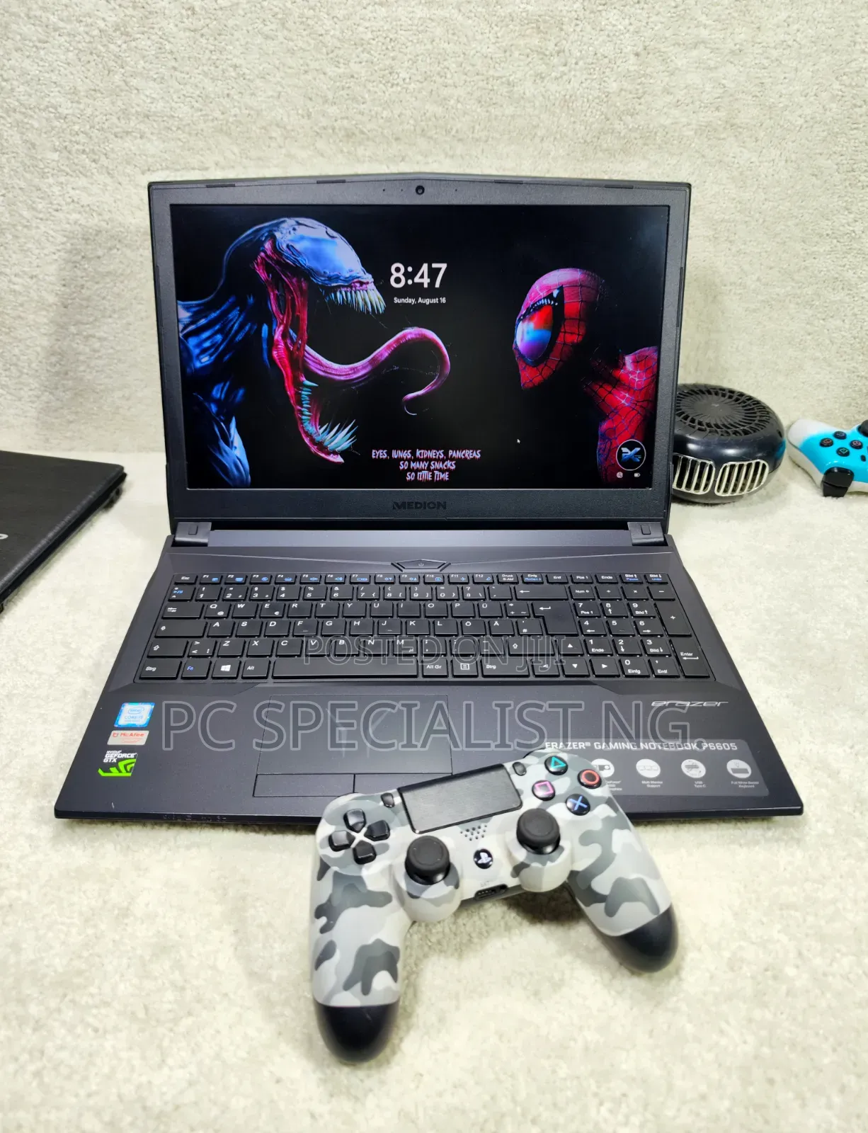 Laptop Medion Erazer P6681 16GB Intel Core i5 HDD+SSD 1T