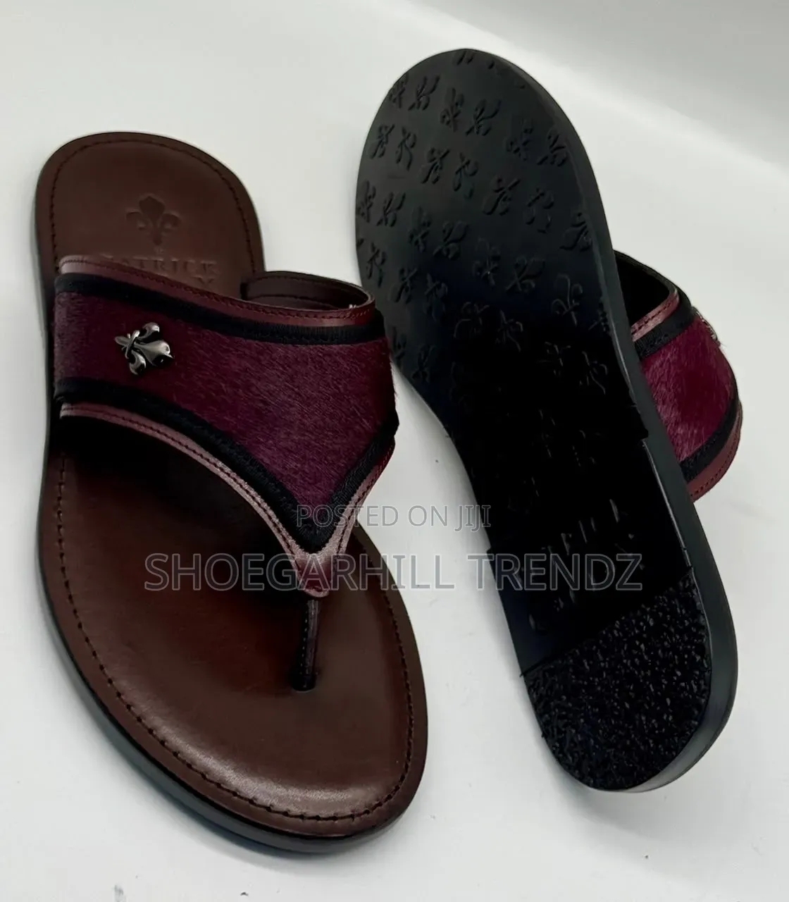 Men's Patrick Cox Leather Palm Slippers | Very Comfy in Big Size 40-48