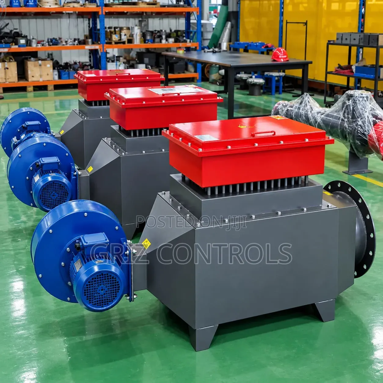 GRIZ CONTROLS Hot Air Generator and Duct Preheater