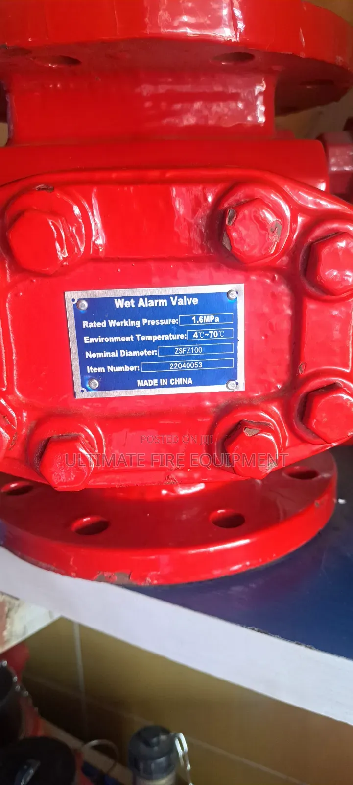 Wet Alarm Valve