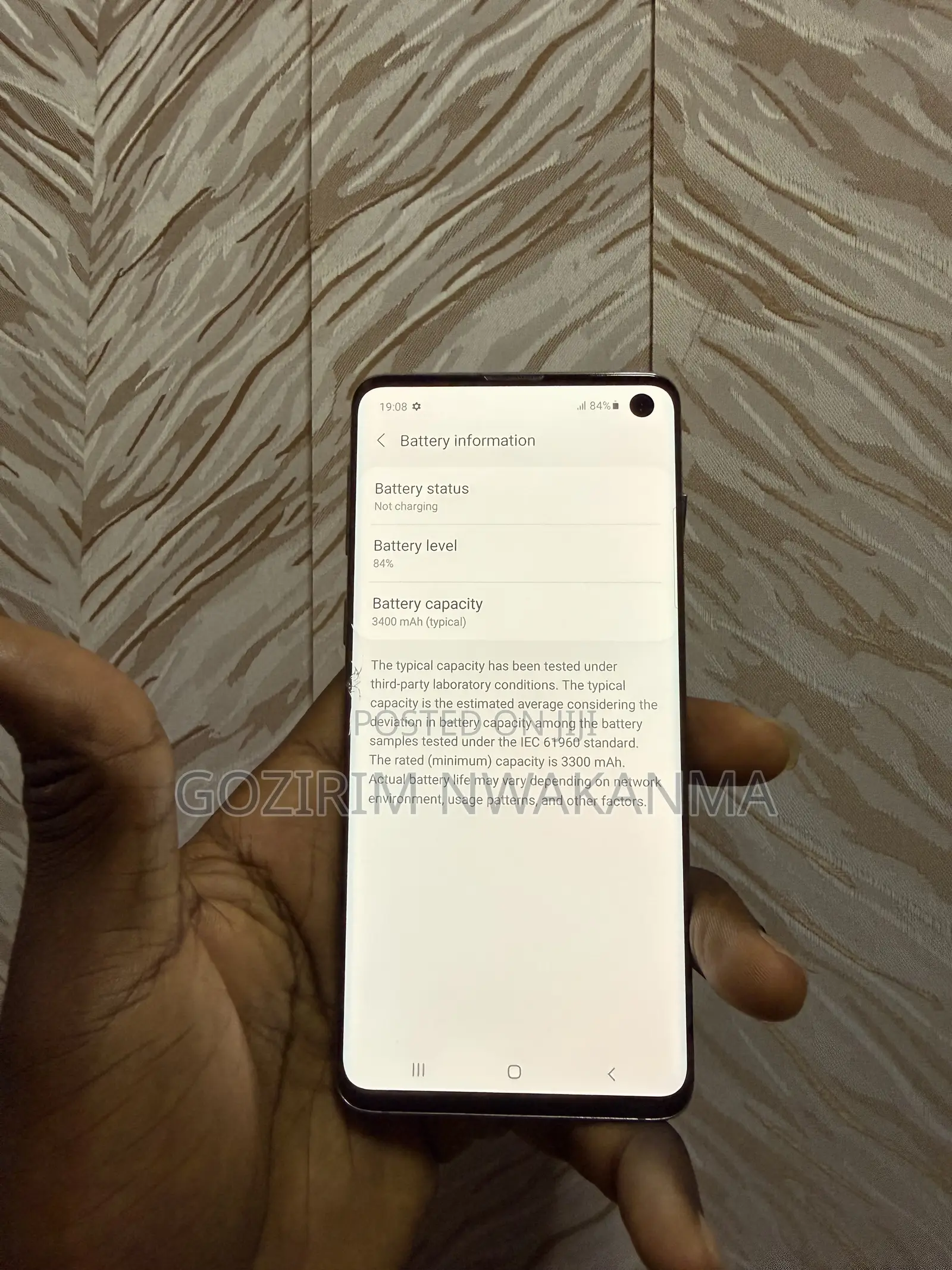 Samsung Galaxy S10 128 GB Black